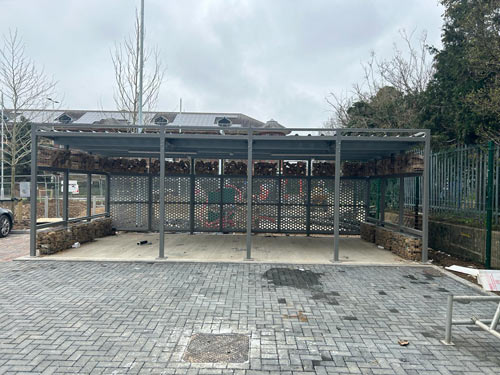 Fabricators and installers of bespoke commercial bike shelters Fabricators and installers of bespoke commercial bike shelters